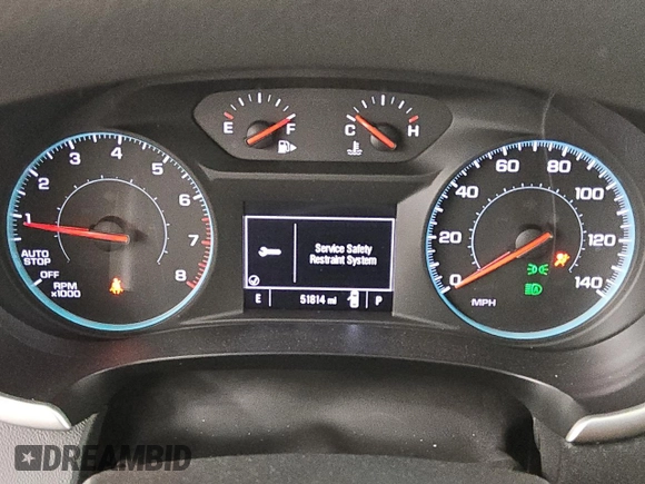 2023 Chevrolet Malibu LT with VIN 1G1ZD5ST2PF193865, listed as a Copart auction lot 50466015 with 51,814 mi miles and Salvage Title. Bid and sale history available at DreamBid. Image 9.