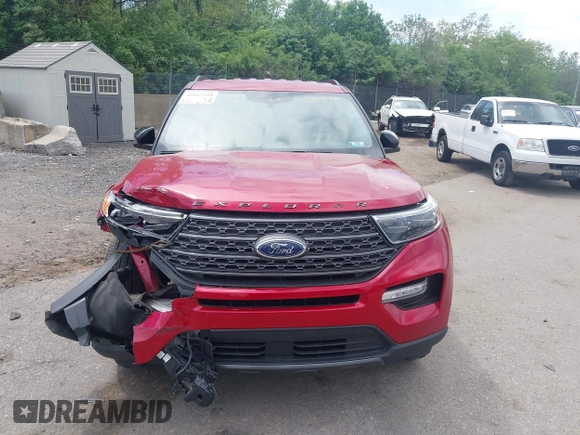 2022 Ford Explorer XLT z VIN 1FMSK8DH4NGC35593, wystawiony jako IAAI lot #42167354 z przebiegiem 29 747 mil mil oraz . Historia ofert i sprzedaży dostępna na DreamBid. Obrazek 12.