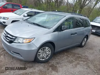 2016 Honda Odyssey LX with VIN 5FNRL5H23GB028338, listed as a IAAI auction lot 41980064 with 186,403 mi miles and . Bid and sale history available at DreamBid. Image 17.