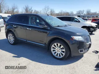 2013 Lincoln MKX with VIN 2LMDJ6JKXDBL44375, listed as a Copart auction lot 49793135 with 205,797 mi miles and Clean Title. Bid and sale history available at carsss.com. Image 4.