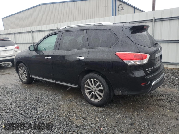 2016 Nissan Pathfinder SV with VIN 5N1AR2MNXGC617017, listed as a Copart auction lot 44770425 with 213,751 mi miles and Salvage Title. Bid and sale history available at carsss.com. Image 2.