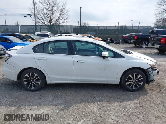 2014 Honda Civic EX with VIN 19XFB2F84EE247355, listed as a IAAI auction lot 41717219 with 134,520 mi miles. Bid and sale history available at carsss.com. Image 14.