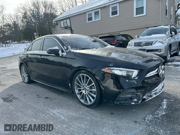 2022 Mercedes-Benz A 220 with VIN W1K3G4FB5NJ361210, listed as a Copart auction lot 42653105 with 57,984 mi miles and Clean Title. Bid and sale history available at DreamBid. Image 4.