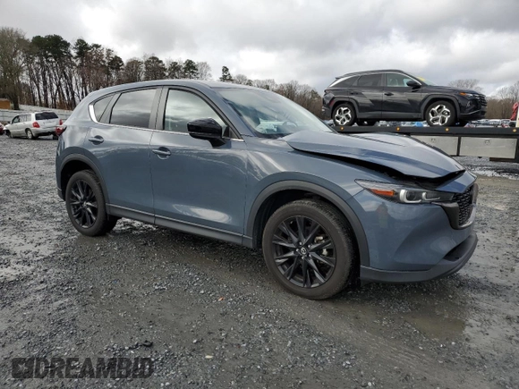 2022 Mazda CX-5 2.5 S Preferred Package with VIN JM3KFBCM0N0566241, listed as a Copart auction lot 46943285 with 53,187 mi miles and Salvage Title. Bid and sale history available at carsss.com. Image 4.