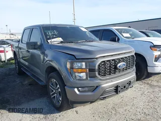 2023 Ford F-150 XL with VIN 1FTFW1E51PKD65403, listed as a IAAI auction lot 41398997 with 25,975 mi miles. Bid and sale history available at carsss.com. Image 1.