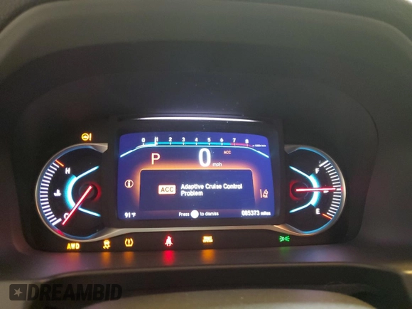 2021 Honda Passport Sport with VIN 5FNYF8H24MB004016, listed as a Copart auction lot 58739474 with 85,373 mi miles and Non repairable. Bid and sale history available at DreamBid. Image 9.
