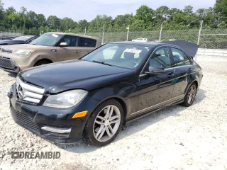 2013 Mercedes-Benz C 300 Sport with VIN WDDGF8ABXDR292386, listed as a Copart auction lot 61786535 with 183,556 mi miles and Salvage title. Bid and sale history available at DreamBid. Image 1.