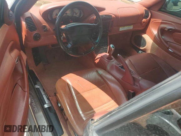 2000 Porsche 911 with VIN WP0CA2992YS654053, listed as a Copart auction lot 56706365 with 153,481 mi miles and Clean title. Bid and sale history available at DreamBid. Image 8.