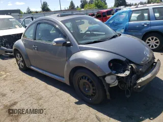 2006 Volkswagen New Beetle Coupe with VIN 3VWRW31C46M412666, listed as a Copart auction lot 60120834 with 161,550 mi miles and Salvage Title. Bid and sale history available at carsss.com. Image 4.