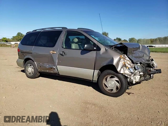 1998 Toyota Sienna LE with VIN 4T3ZF13C5WU049992, listed as a Copart auction lot 74492774 with 174,751 mi miles and Salvage Title. Bid and sale history available at carsss.com. Image 11.
