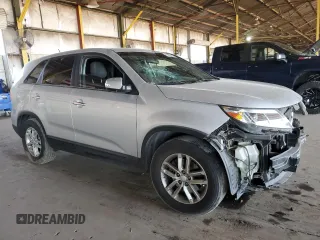 2015 Kia Sorento LX with VIN 5XYKT3A63FG618775, listed as a Copart auction lot 53165155 with 153,070 mi miles and Salvage Title. Bid and sale history available at carsss.com. Image 4.