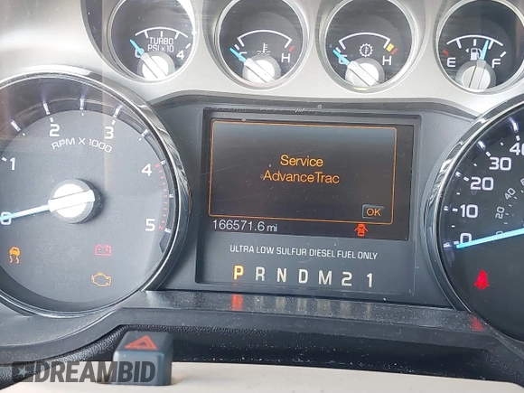 2012 Ford F-250 XL z VIN 1FT7W2BT1CEA55726, wystawiony jako IAAI lot #41623695 z przebiegiem 166 571 mil mil oraz . Historia ofert i sprzedaży dostępna na DreamBid. Obrazek 15.