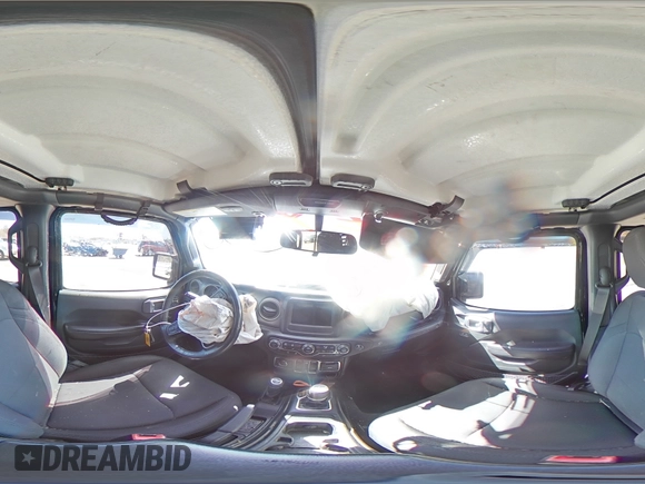2020 Jeep Wrangler Unlimited Sport S with VIN 1C4HJXDN9LW164413, listed as a Copart auction lot 55100385 with 63,816 mi miles and Salvage title. Bid and sale history available at DreamBid. Image 15.