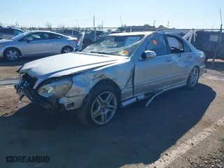 2006 Mercedes-Benz S-Class 5.0L with VIN WDBNG75J16A484001, listed as a IAAI auction lot 41665498 with 1 mi miles. Bid and sale history available at carsss.com. Image 17.