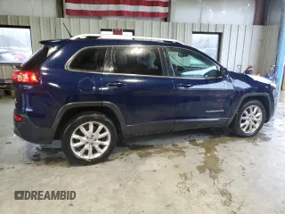 2015 Jeep Cherokee Limited with VIN 1C4PJLDSXFW711302, listed as a Copart auction lot 51950425 with 51,623 mi miles and Salvage Title. Bid and sale history available at DreamBid. Image 3.