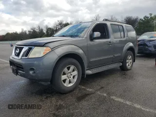 2008 Nissan Pathfinder SE with VIN 5N1AR18B58C634450, listed as a Copart auction lot 64618495 with 160,107 mi miles and Clean title. Bid and sale history available at DreamBid. Image 1.