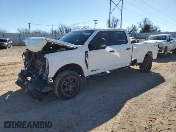 2023 Ford F-250 XL with VIN 1FT7W2BT1PEC41997, listed as a Copart auction lot 43519725 with 50,496 mi miles and Salvage Title. Bid and sale history available at DreamBid. Image 1.
