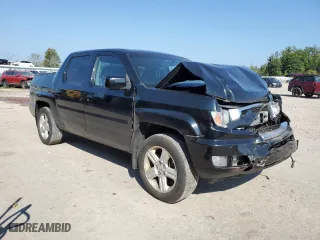 2011 Honda Ridgeline RTL with VIN 5FPYK1F57BB451119, listed as a Copart auction lot 72196924 with 114,736 mi miles and Salvage Title. Bid and sale history available at carsss.com. Image 4.