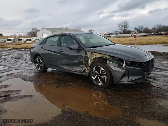 2023 Hyundai Elantra SEL with VIN KMHLS4AG6PU582131, listed as a Copart auction lot 47286055 with 26,829 mi miles and Salvage Title. Bid and sale history available at carsss.com. Image 10.