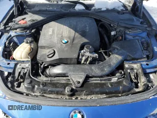 2013 BMW 3 Series 335i xDrive with VIN WBA3B9C56DF585606, listed as a Copart auction lot 46233045 with 213,218 mi miles and Salvage Title. Bid and sale history available at carsss.com. Image 11.