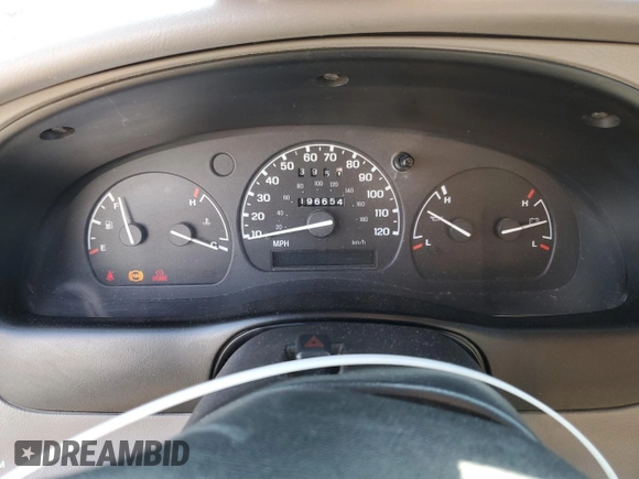 1997 Ford Ranger XLT with VIN 1FTCR10A7VPB26744, listed as a Copart auction lot 50312275 with 196,654 mi miles and Salvage Title. Bid and sale history available at DreamBid. Image 9.