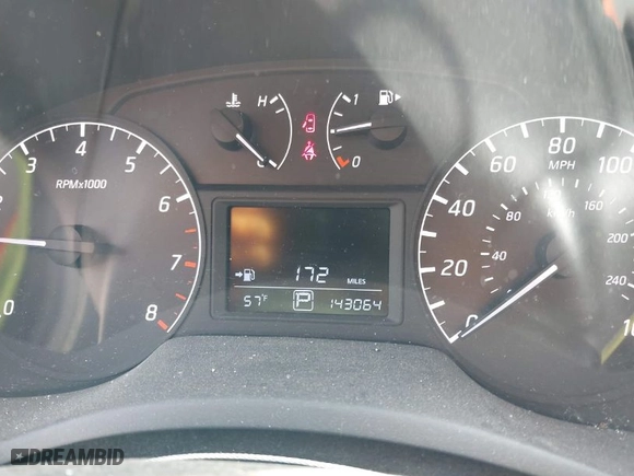 2014 Nissan Sentra SV with VIN 3N1AB7AP6EL697528, listed as a IAAI auction lot 41946055 with 143,064 mi miles. Bid and sale history available at carsss.com. Image 7.