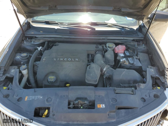 2013 Lincoln MKS with VIN 1LNHL9DK0DG615859, listed as a Copart auction lot 66994754 with 105,133 mi miles and Salvage Title. Bid and sale history available at carsss.com. Image 11.
