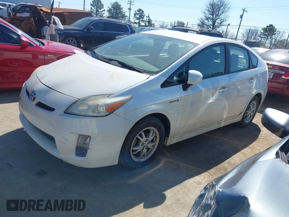 2011 Toyota Prius I with VIN JTDKN3DU9B0287236, listed as a IAAI auction lot 41607824 with 211,584 mi miles and . Bid and sale history available at DreamBid. Image 17.