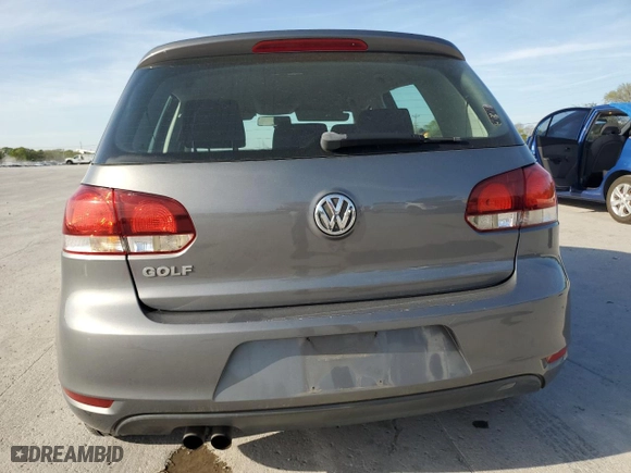 2013 Volkswagen Golf with VIN WVWDA7AJ3DW119517, listed as a Copart auction lot 53374705 with 121,816 mi miles and Salvage Title. Bid and sale history available at carsss.com. Image 6.