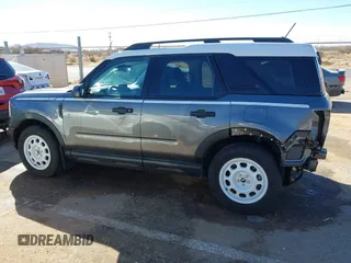 2024 Ford Bronco Sport Heritage with VIN 3FMCR9G64RRE03926, listed as a IAAI auction lot 41641234 with 7,372 mi miles and . Bid and sale history available at DreamBid. Image 15.