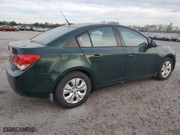 2014 Chevrolet Cruze LS with VIN 1G1PA5SG5E7237285, listed as a Copart auction lot 53741035 with 100,599 mi miles and Clean Title. Bid and sale history available at carsss.com. Image 3.