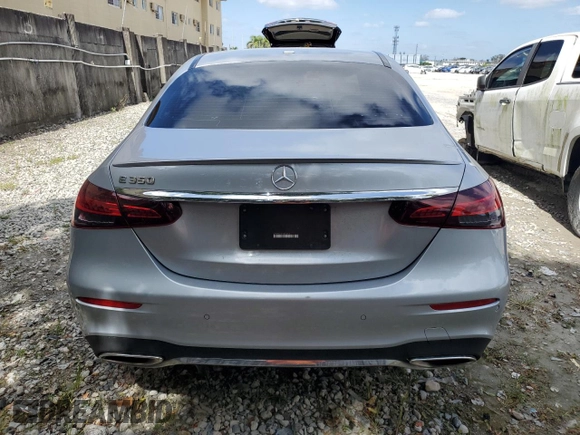 2022 Mercedes-Benz E-Class E 350 with VIN W1KZF8DB8NB022412, listed as a Copart auction lot 43628705 with 36,421 mi miles and Non Repairable. Bid and sale history available at carsss.com. Image 6.