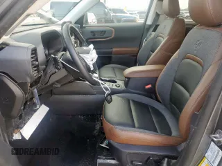 2024 Ford Bronco Sport Outer Banks with VIN 3FMCR9C65RRF13387, listed as a Copart auction lot 61063395 with 5,488 mi miles and Salvage title. Bid and sale history available at DreamBid. Image 7.