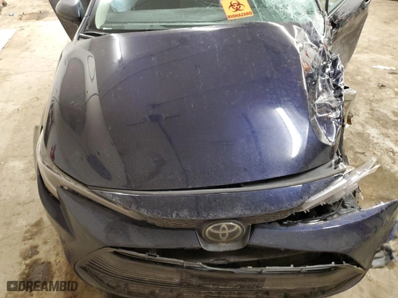 2024 Toyota Corolla LE with VIN 5YFB4MDE1RP169585, listed as a Copart auction lot 47581415 with 0 mi miles and Salvage Title. Bid and sale history available at carsss.com. Image 11.