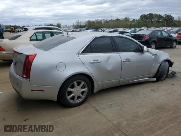 2009 Cadillac CTS RWD w/1SA with VIN 1G6DF577590150928, listed as a Copart auction lot 75338354 with 127,997 mi miles and Salvage Title. Bid and sale history available at carsss.com. Image 3.