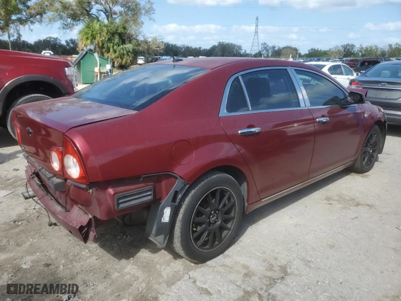 2008 Chevrolet Malibu LTZ with VIN 1G1ZK57B08F278632, listed as a Copart auction lot 78582374 with 195,085 mi miles and Salvage Title. Bid and sale history available at carsss.com. Image 3.