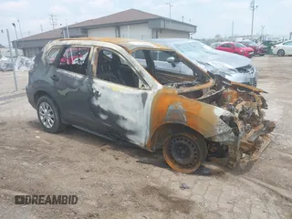 2017 Nissan Rogue S with VIN KNMAT2MV2HP535282, listed as a IAAI auction lot 42394615 with Not provided miles and . Bid and sale history available at DreamBid. Image 1.
