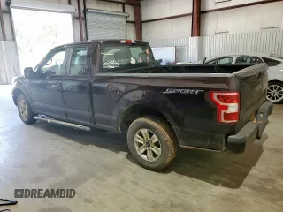 2019 Ford F-150 XL with VIN 1FTEX1CPXKKC48022, listed as a Copart auction lot 58789615 with 155,568 mi miles and Salvage title. Bid and sale history available at DreamBid. Image 2.