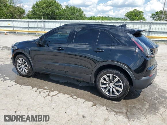 2020 Cadillac XT4 FWD Sport with VIN 1GYFZER48LF012489, listed as a Copart auction lot 54434025 with 74,249 mi miles and Salvage title. Bid and sale history available at DreamBid. Image 2.