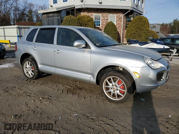 2005 Porsche Cayenne Turbo with VIN WP1AC29P15LA90626, listed as a Copart auction lot 85505814 with 92,943 mi miles and Clean Title. Bid and sale history available at carsss.com. Image 4.