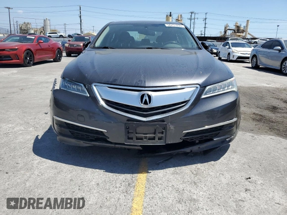 2015 Acura TLX V6 with VIN 19UUB2F32FA021171, listed as a Copart auction lot 56251435 with 96,014 mi miles and Salvage title. Bid and sale history available at DreamBid. Image 5.