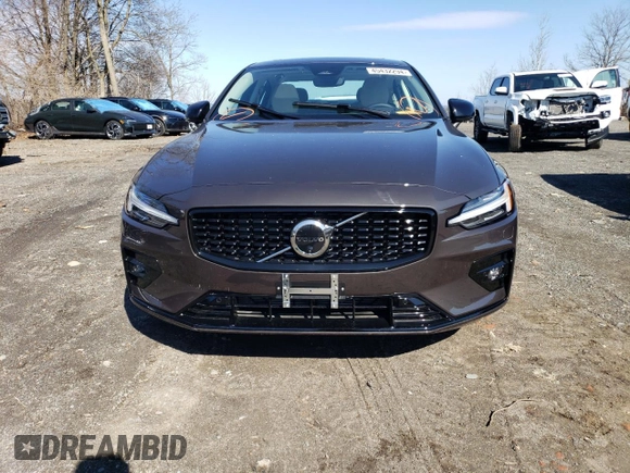 2024 Volvo S60 Plus Dark Theme with VIN 7JRL12TL6RG303561, listed as a Copart auction lot 45432294 with 0 mi miles and Salvage Title. Bid and sale history available at carsss.com. Image 5.