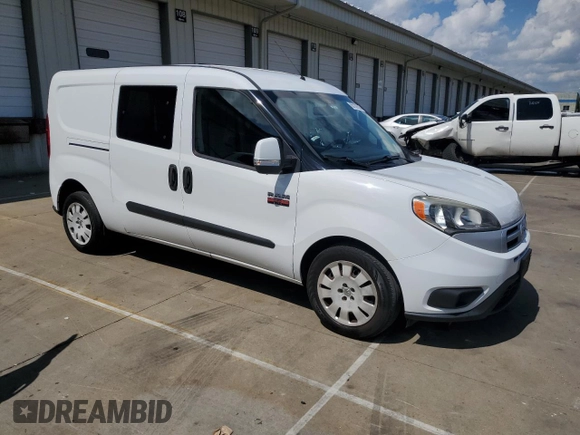 2017 Ram ProMaster City Cargo Tradesman SLT with VIN ZFBERFBB4H6E10036, listed as a Copart auction lot 65130395 with 106,277 mi miles and Clean title. Bid and sale history available at DreamBid. Image 4.