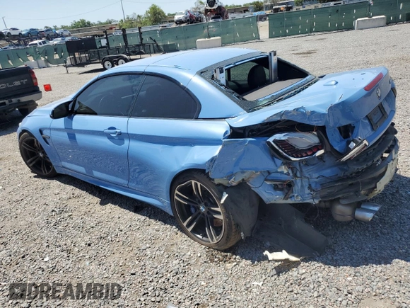 2015 BMW M4 z VIN WBS3U9C50FP967794, wystawiony jako Copart lot #57174035 z przebiegiem 70 810 mil mil oraz Szkoda całkowita • Salvage title. Historia ofert i sprzedaży dostępna na DreamBid. Obrazek 2.
