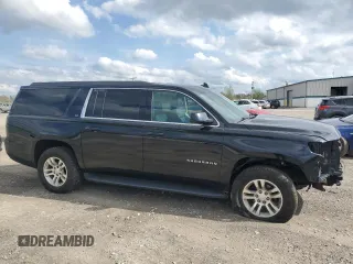 2015 Chevrolet Suburban LT with VIN 1GNSKJKC9FR510682, listed as a Copart auction lot 55427315 with 202,592 mi miles and Salvage Title. Bid and sale history available at DreamBid. Image 4.