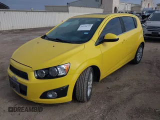 2016 Chevrolet Sonic LT with VIN 1G1JC6SHXG4122619, listed as a IAAI auction lot 41536759 with 54,498 mi miles. Bid and sale history available at carsss.com. Image 2.