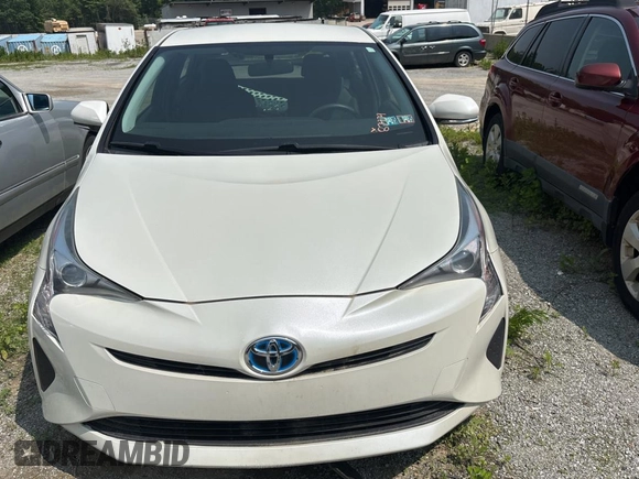 2016 Toyota Prius Two z VIN JTDKBRFU2G3510506, wystawiony jako Copart lot #60991615 z przebiegiem Nie podano mil oraz Czysty tytuł • Clean title. Historia ofert i sprzedaży dostępna na DreamBid. Obrazek 8.