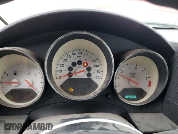 2009 Dodge Caliber SXT with VIN 1B3HB48CX9D108152, listed as a Copart auction lot 81012064 with 189,650 mi miles and Salvage Title. Bid and sale history available at DreamBid. Image 9.