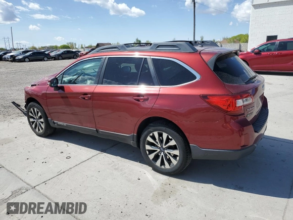 2015 Subaru Outback Limited with VIN 4S4BSBJC8F3238429, listed as a Copart auction lot 54158465 with 181,174 mi miles and Salvage Title. Bid and sale history available at DreamBid. Image 2.