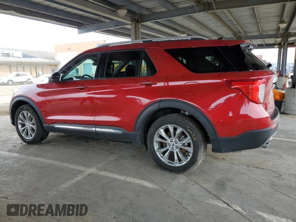2024 Ford Explorer Limited with VIN 1FMSK8FH9RGA24893, listed as a Copart auction lot 47862475 with 30,596 mi miles and Salvage Title. Bid and sale history available at carsss.com. Image 2.